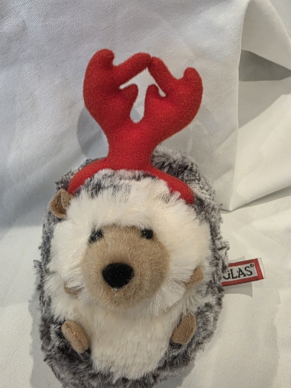Spicy Hedgehog with Antlers Plush Stuffed Animal Toy, 5" by Douglas